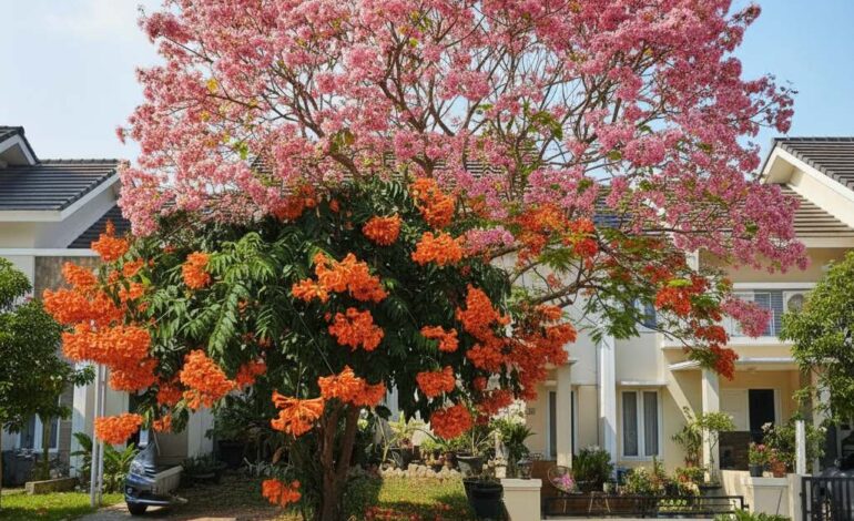 3 Pohon yang Bikin Suasana Kaya di Jepang: Tabebuya, Tecomaria, dan Flamboyan