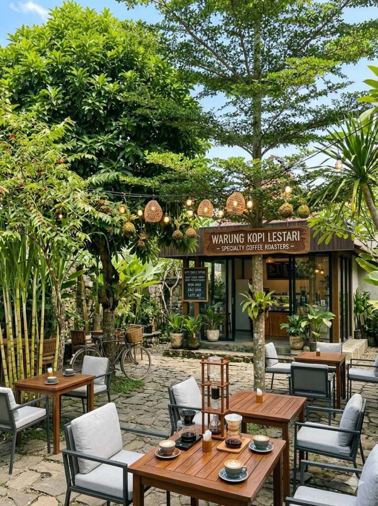 7 Jenis Pohon untuk Cafe Outdoor yang Estetik dan Bikin Teduh